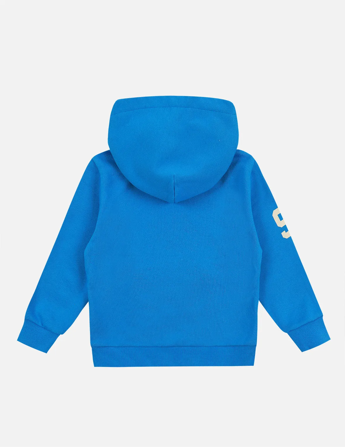 Logo and Seagull Print Hoodie