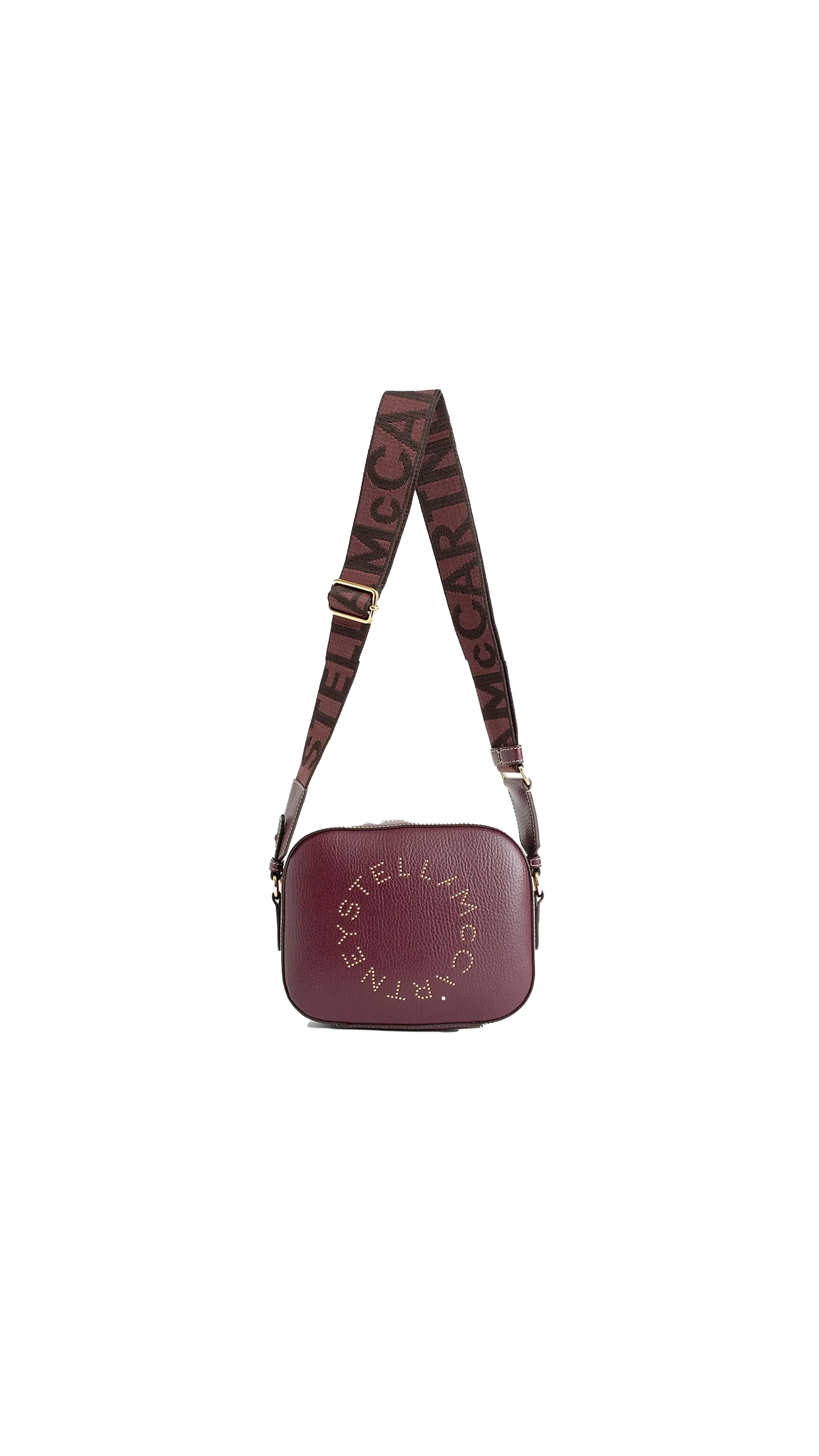 Logo Crossbody Camera Bag - Burgundy