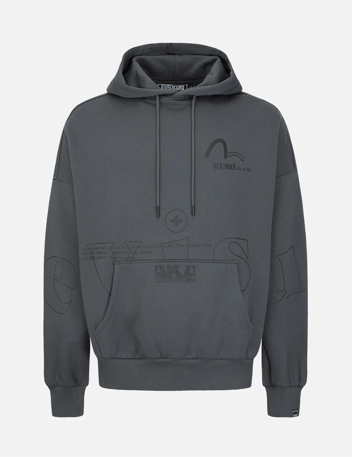 Logo Print Oversized Hoodie