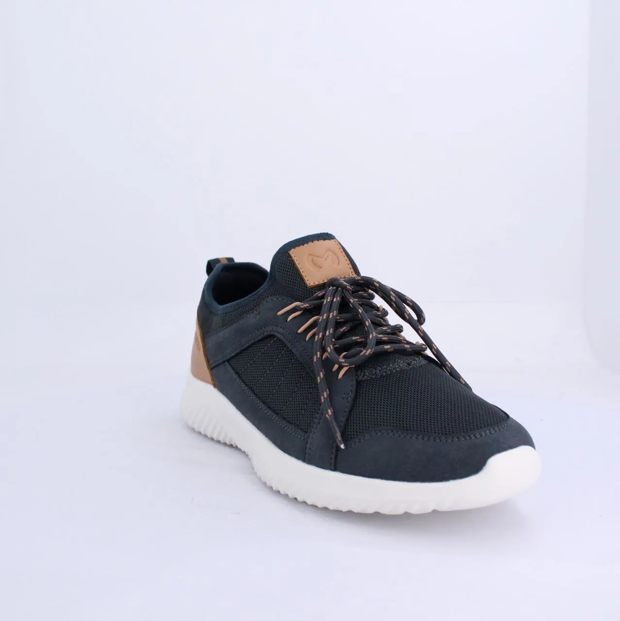 LUKI MENS LACEUP TRAINERS-NAVY