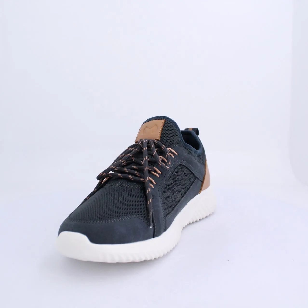 LUKI MENS LACEUP TRAINERS-NAVY