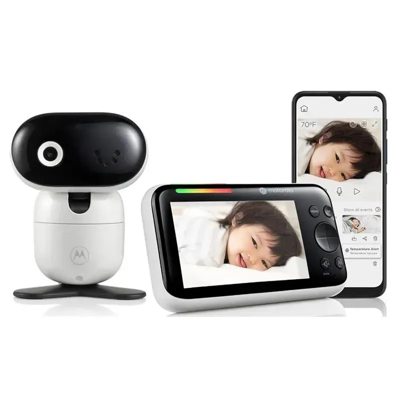 Motorola - 5 WiFi Video Baby Monitor with Camera