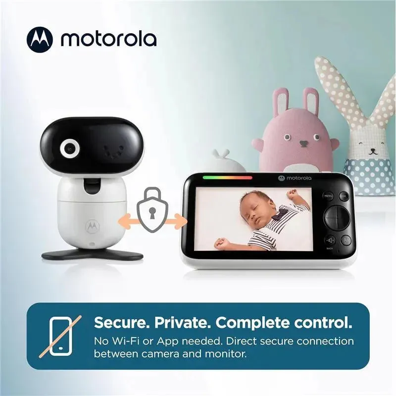 Motorola - 5 WiFi Video Baby Monitor with Camera