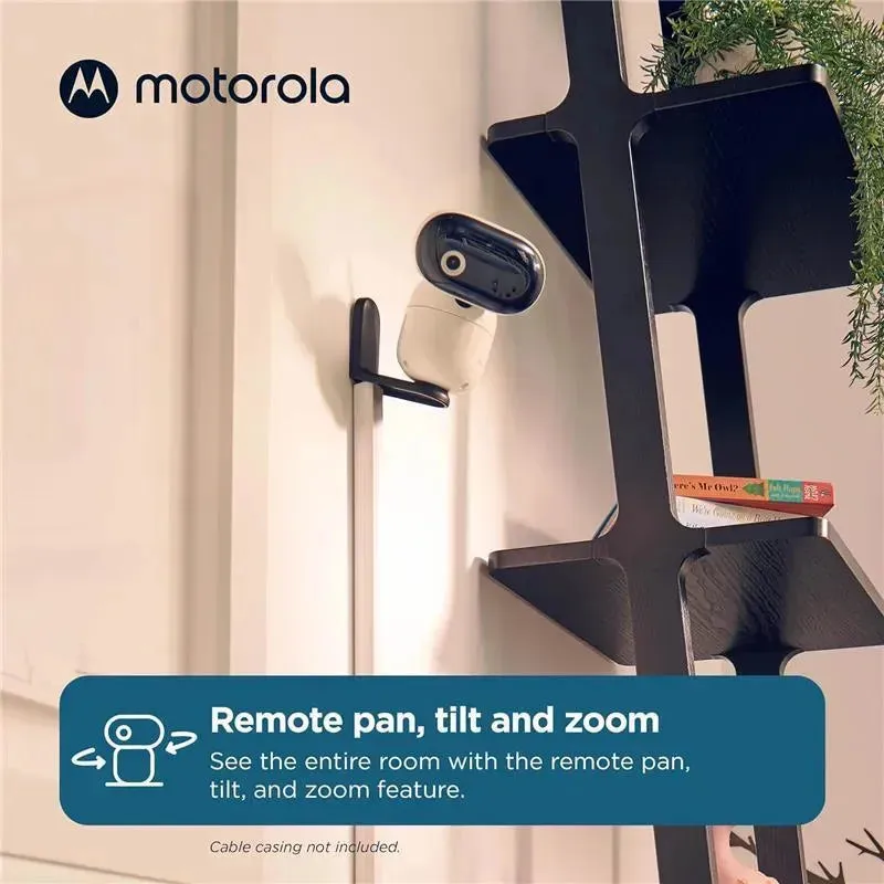 Motorola - 5 WiFi Video Baby Monitor with Camera