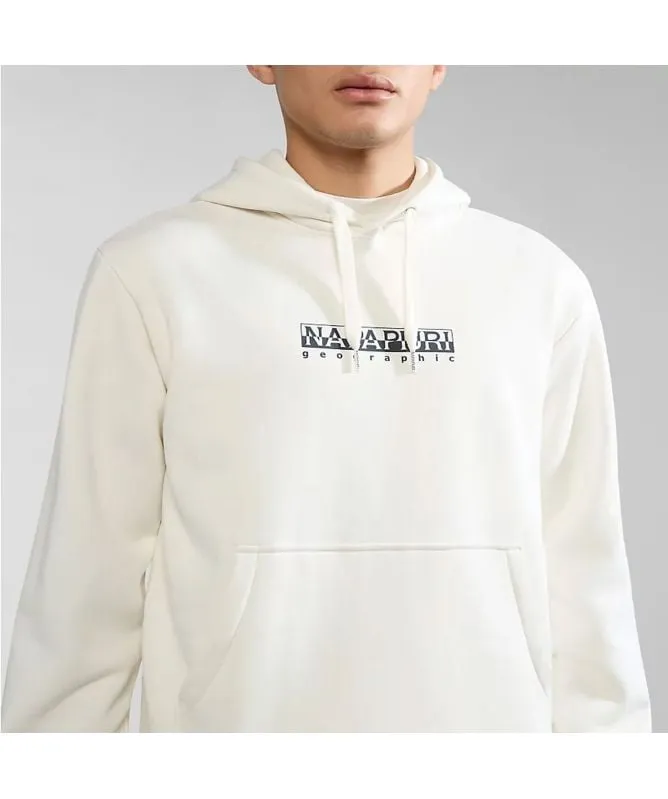 napapijri B Box Men's Hoodie in pink salmon np0a4gbep1i1, white whisper np0agben1a1 at kular fashion