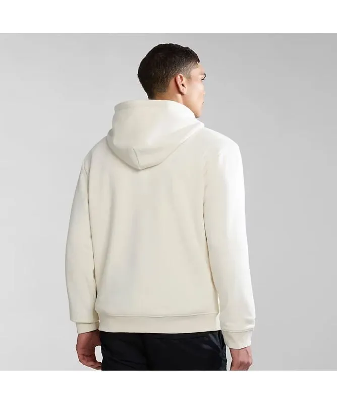 napapijri B Box Men's Hoodie in pink salmon np0a4gbep1i1, white whisper np0agben1a1 at kular fashion