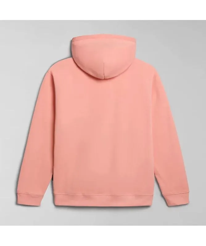 napapijri B Box Men's Hoodie in pink salmon np0a4gbep1i1, white whisper np0agben1a1 at kular fashion