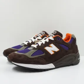 New Balance 990v2 MiUSA Brown Purple