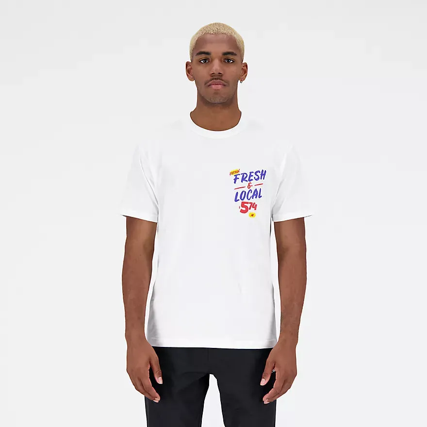 NEW BALANCE ESS REIMAGINED GRAPHIC COTTON JSY SS TEE