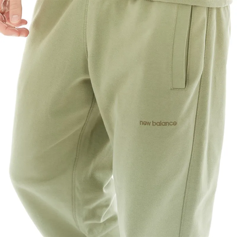 New Balance Mens Althletics Nature State Sweat Pants Olive Leaf