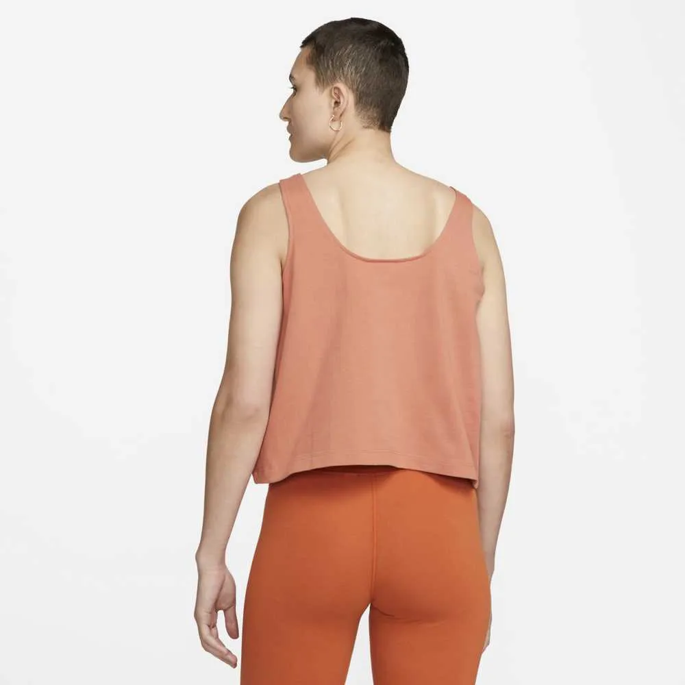 Nike Women's Crop Tank Burnt Orange