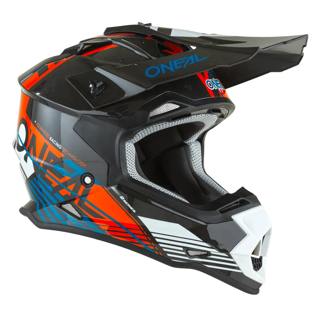 Oneal - Youth 2 Series Rush Orange/Blue Helmet