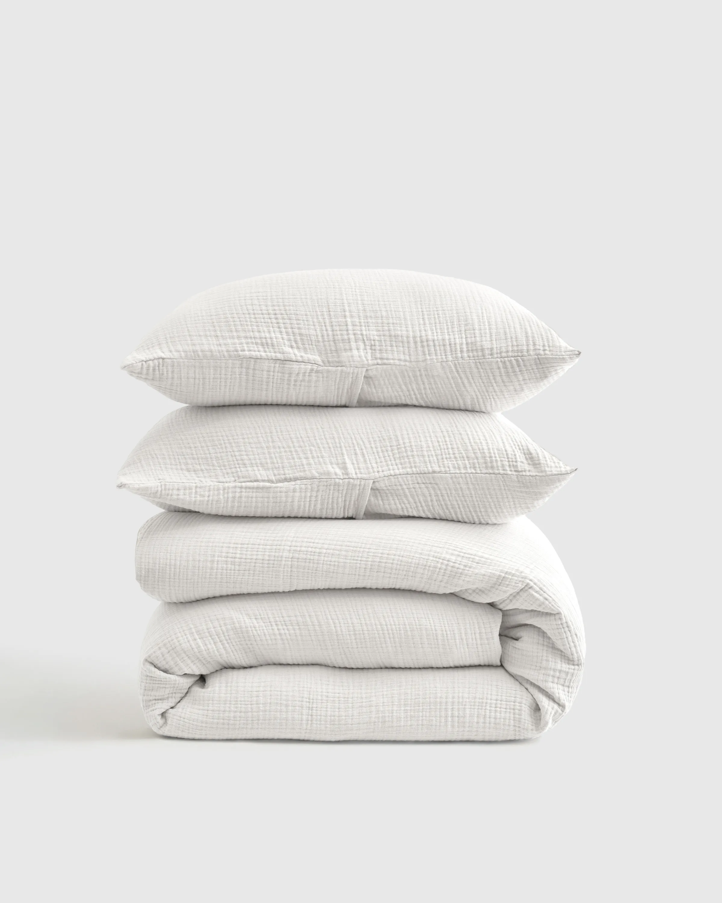 Organic Airy Gauze Duvet Cover Set | Quince