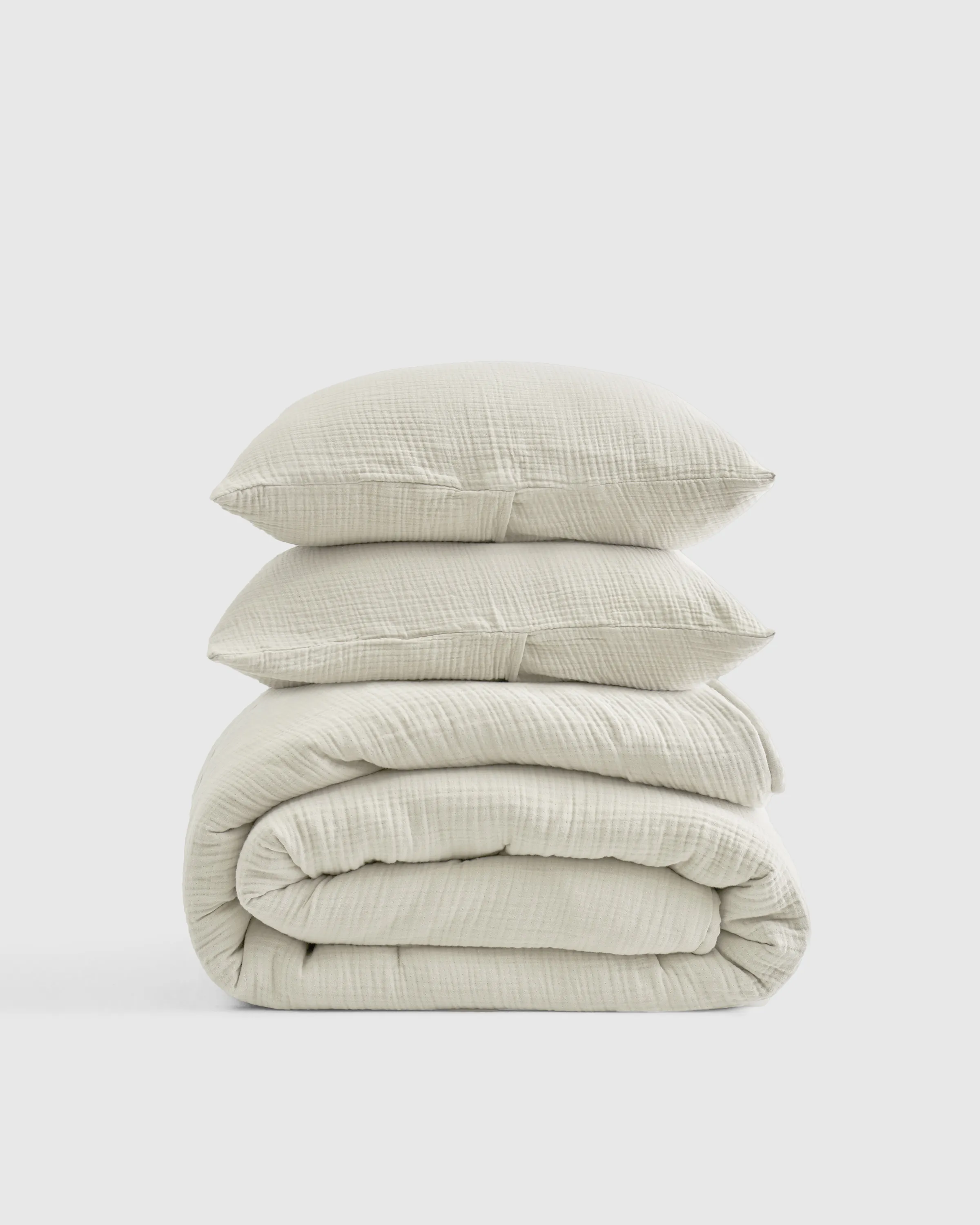 Organic Airy Gauze Duvet Cover Set | Quince