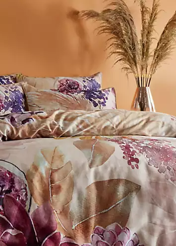 Paoletti Saffa Digital Print 200 Thread Count 100% Cotton Duvet Cover Set | Kaleidoscope