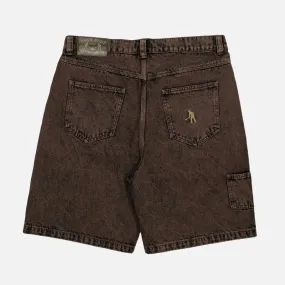 Pass Port Skateboards - Workers Club Shorts - Overdye Brown