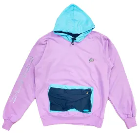 Pixel Cargo Hoodie (Lilac)