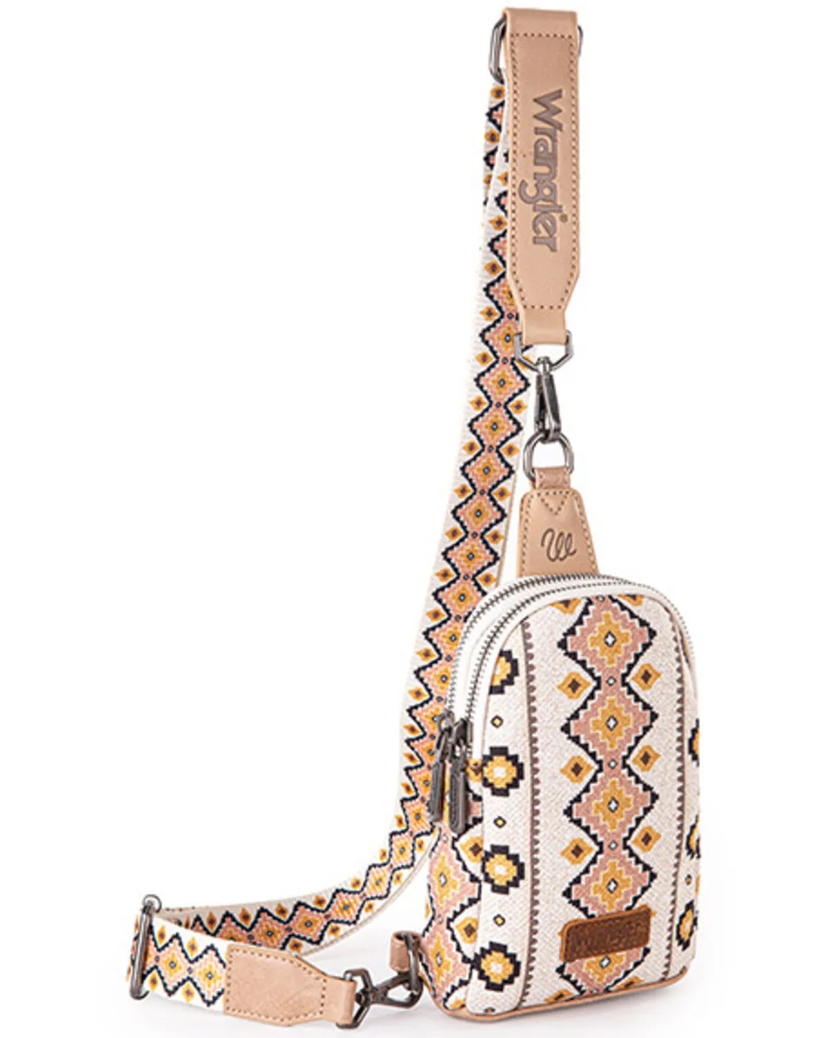 Product Name:  Wrangler Women's Southwestern Print Sling Crossbody Bag