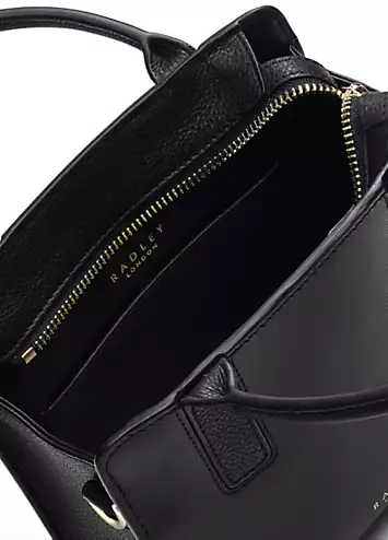 Radley London Black Sandhurst Lane Small Grab Crossbody Bag | Kaleidoscope