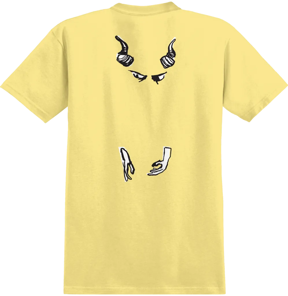 Real Skateboards What's Left T-Shirt (Banana)