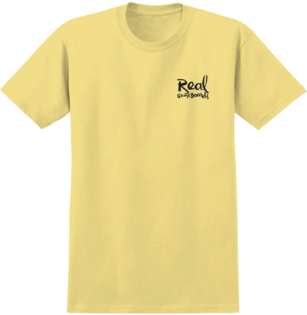 Real Skateboards What's Left T-Shirt (Banana)