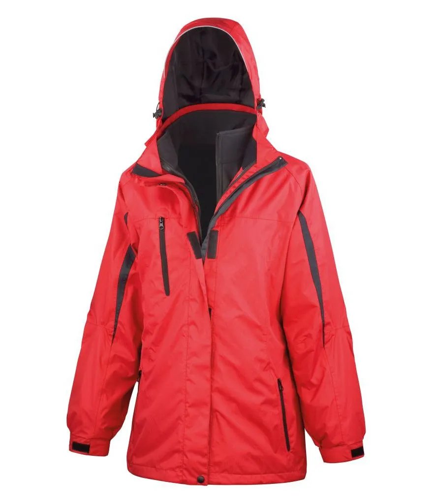 Result - Ladies 3-in-1 Soft Shell Journey Jacket - RS400F