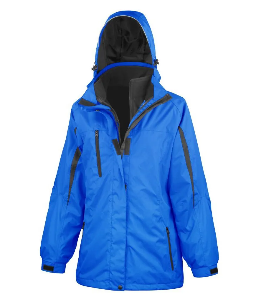 Result - Ladies 3-in-1 Soft Shell Journey Jacket - RS400F