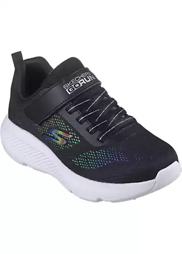 Skechers Girls Black Go Run Elevate Ombre Sprint Trainers