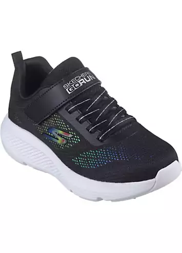 Skechers Girls Black Go Run Elevate Ombre Sprint Trainers