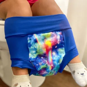 Smart Bottoms Nighttime Trainers - Rainbow Galaxy*