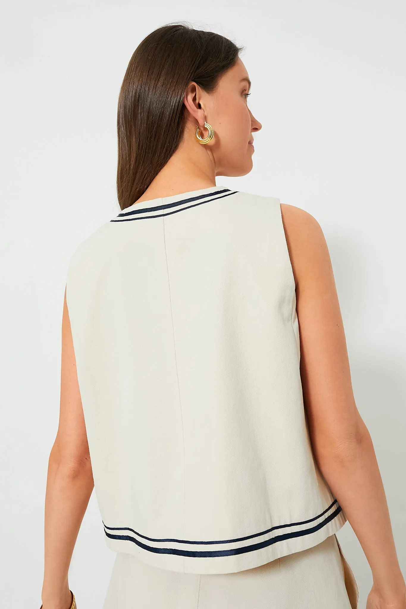 Stone Twill Lilah Vest