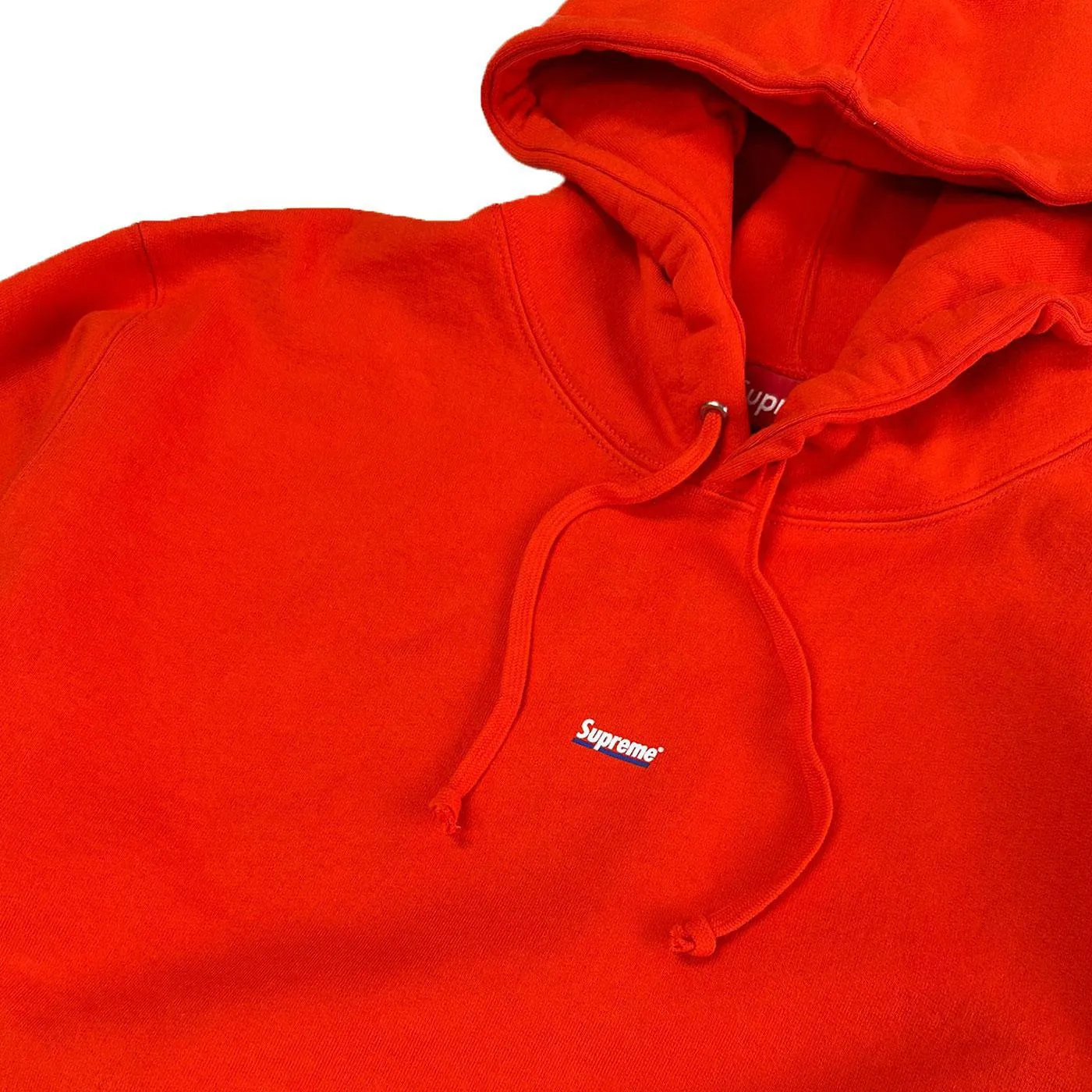 Supreme Underline Hoodie (Orange)