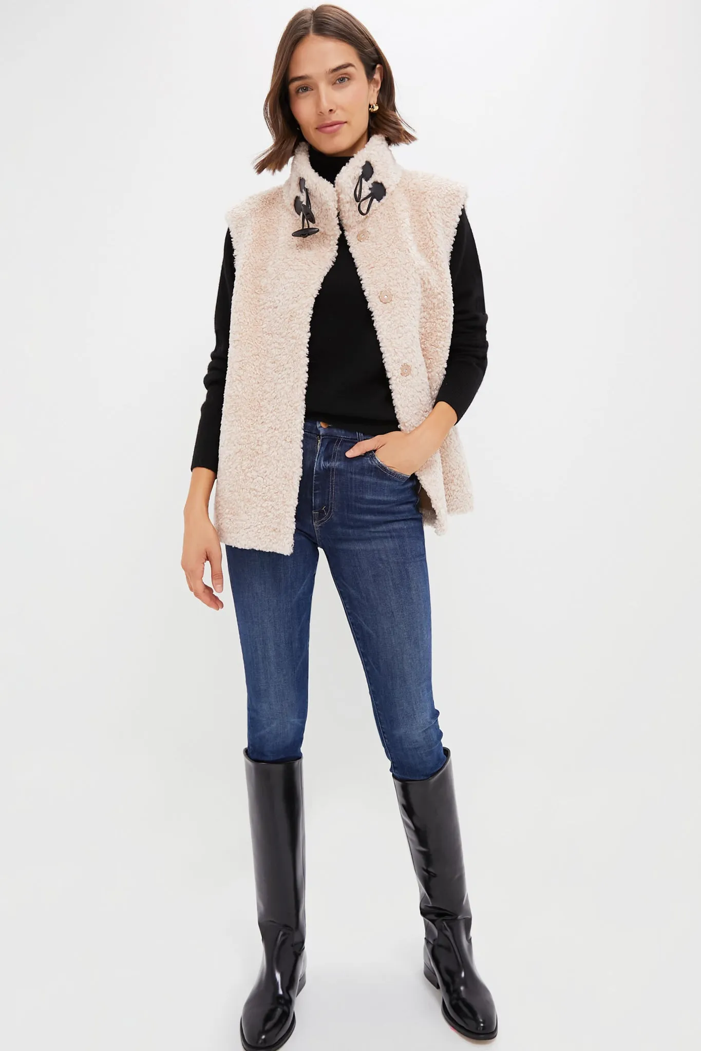 Tan Sherpa Wilson Vest