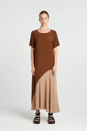 TRAIPSE DRESS | CHESTNUT