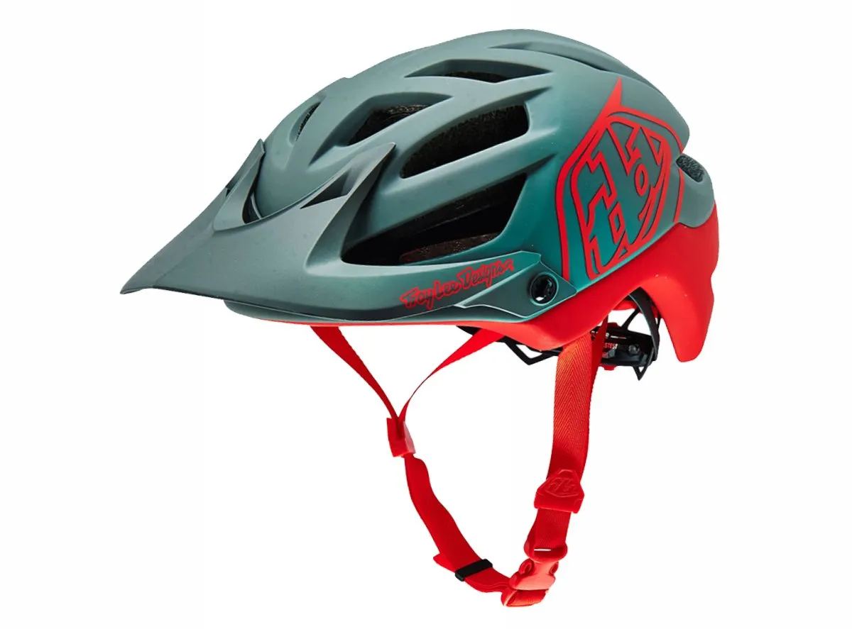 Troy Lee Designs A1 MTB Helmet - Drone - Gray-Red