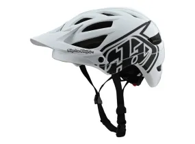 Troy Lee Designs A1 MTB Helmet - Drone - White-Black - 2020