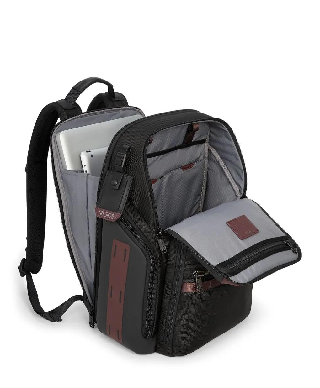 Tumi Alpha Bravo Search Backpack 152411 Oxblood