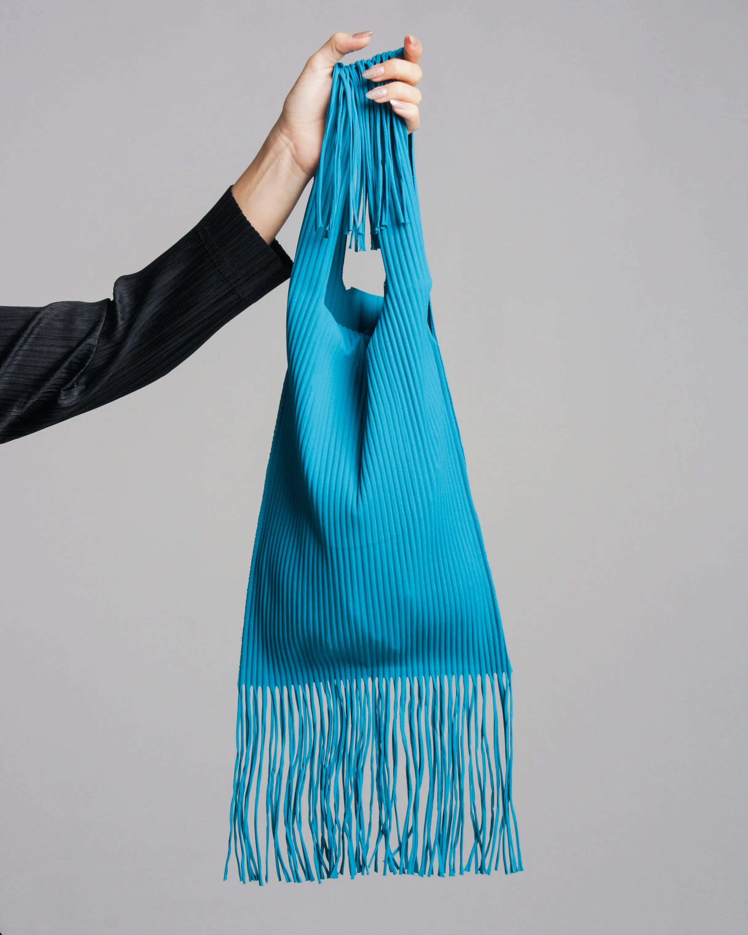 Turquoise Fringe Bag