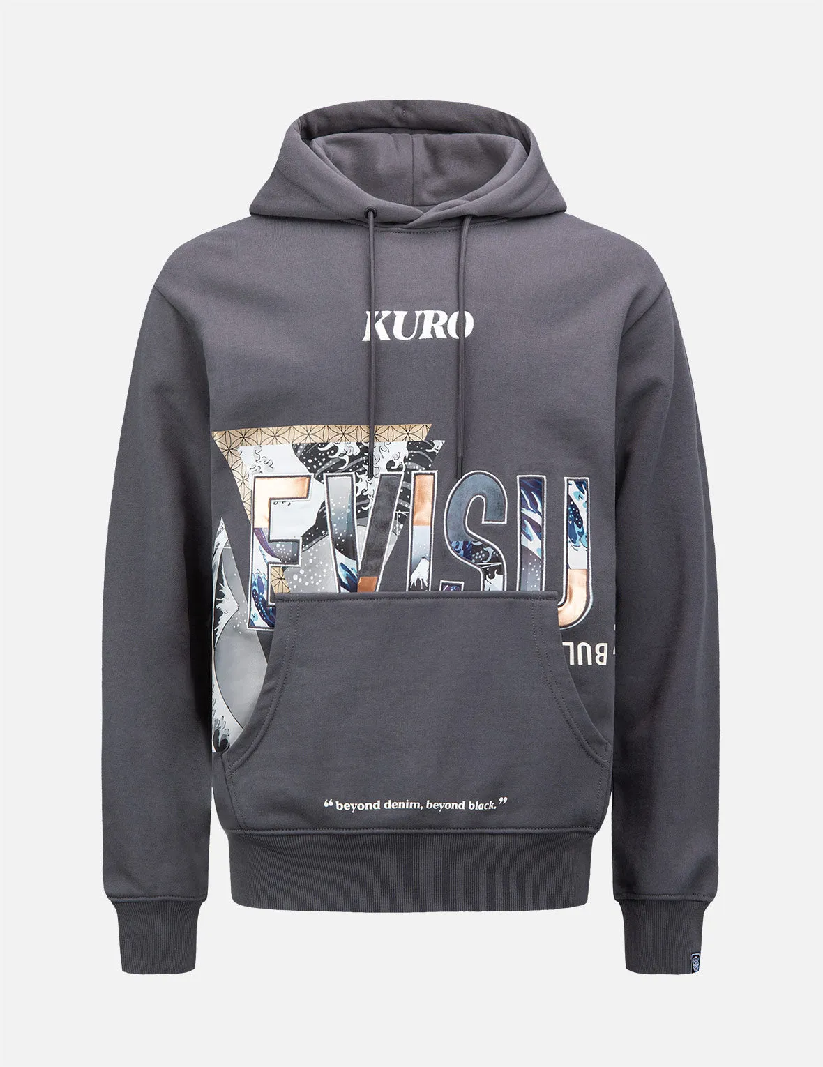 Ukiyo-E Infused Logo Insert Hoodie