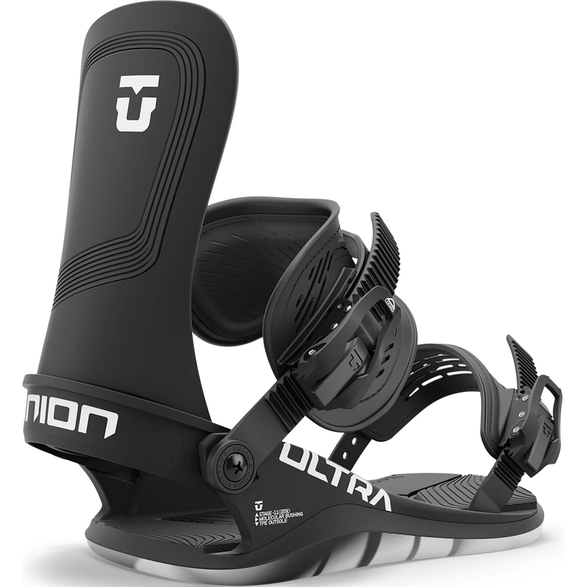 Ultra Snowboard Bindings Black - 2025