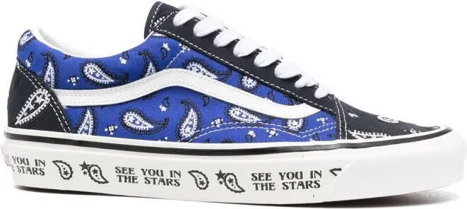 Vans Old Skool paisley-print sneakers Blue