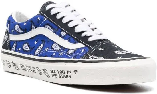 Vans Old Skool paisley-print sneakers Blue