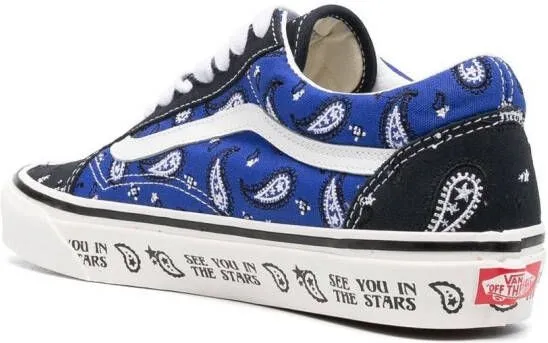 Vans Old Skool paisley-print sneakers Blue