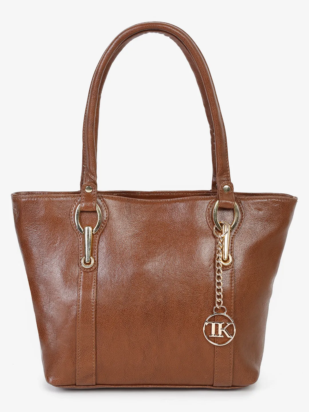 Women Brown Solid Shoulder Bag