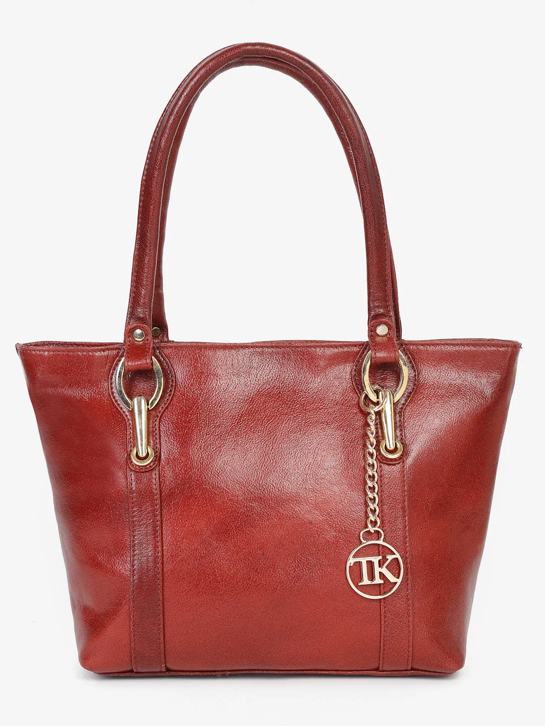 Women Maroon Solid Shoulder Bag