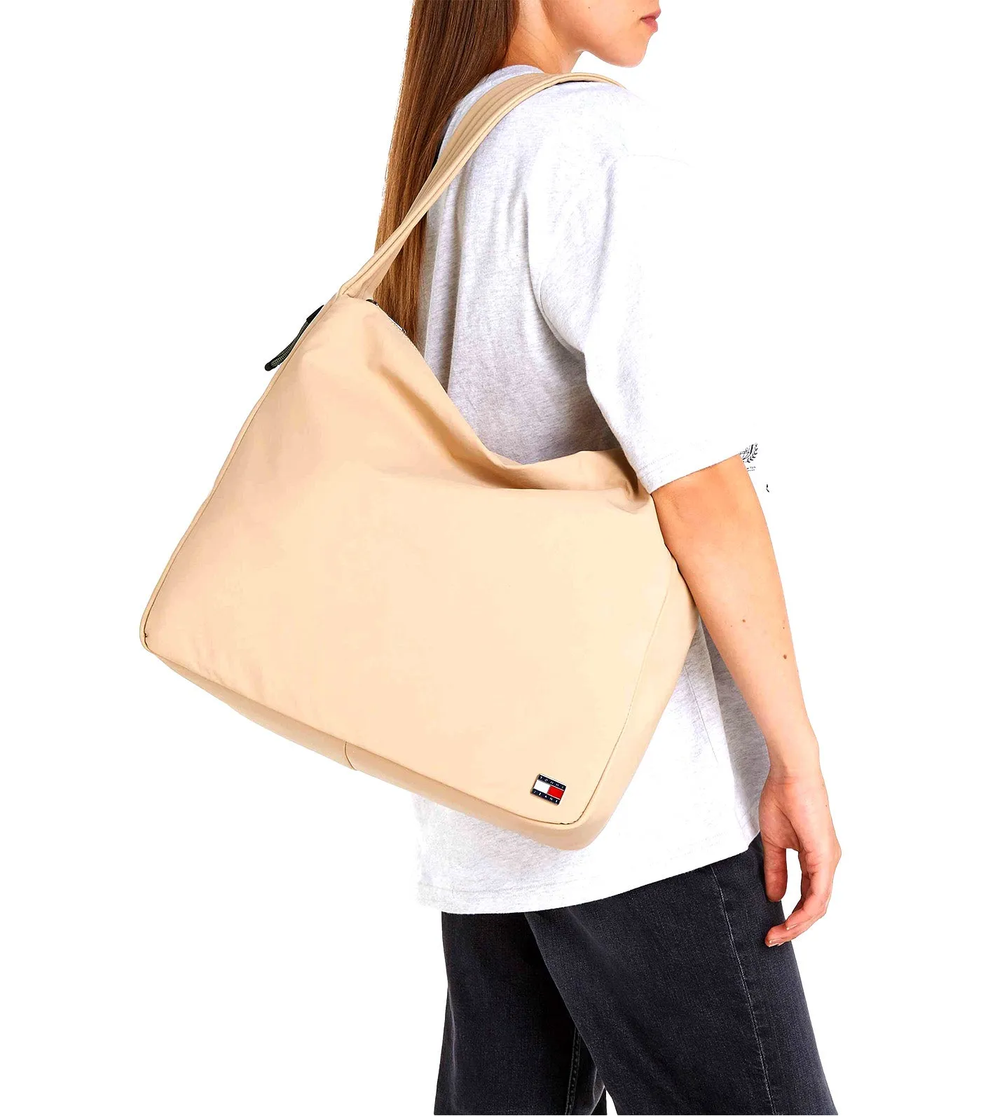 Women's Daily Utility Large Crossbody Bag Gentle Gold