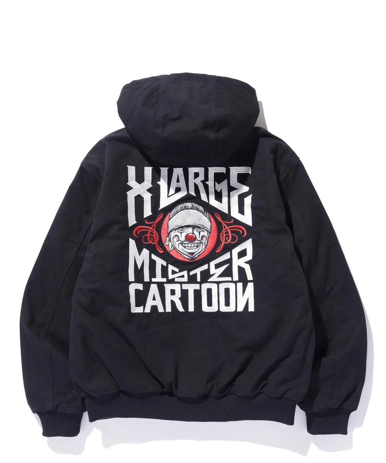 XLARGE x MR.CARTOON HOODED WORK JACKET