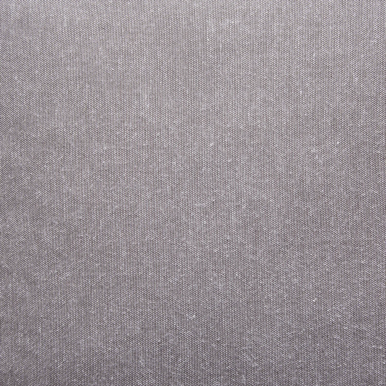 Yarn Dyed 100% Cotton Chambray Lined Eyelet Curtains Two Panels - Grey