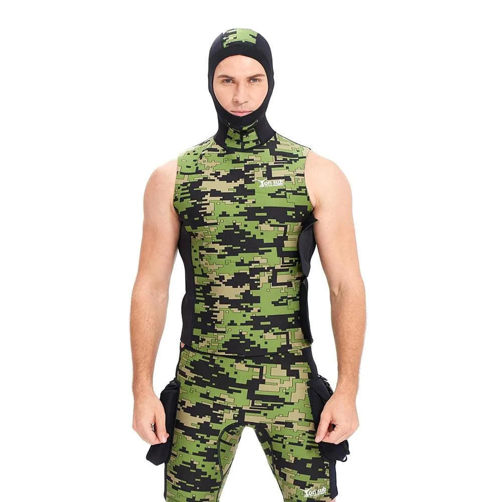 YON SUB Camo Diving Vest (3mm)