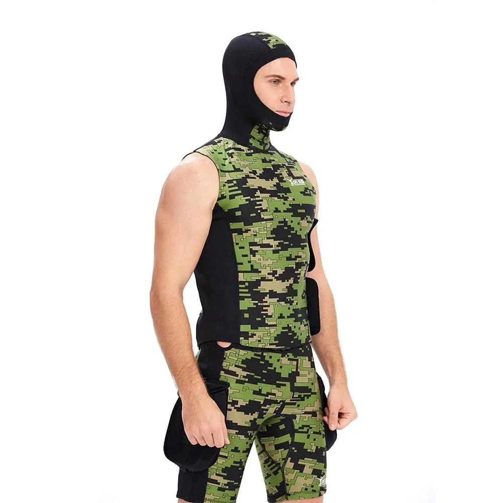 YON SUB Camo Diving Vest (3mm)